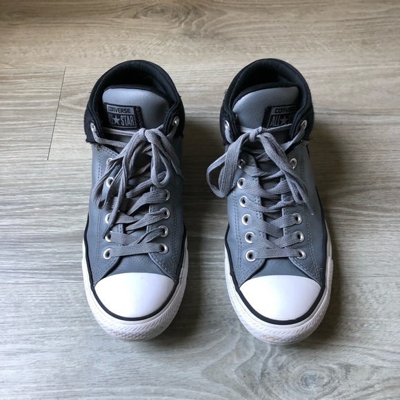Converse Other - Converse leather high top chuck tailors